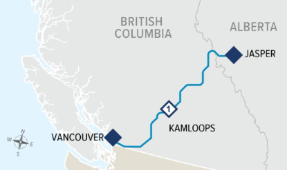 Journey Through the Clouds Map